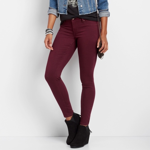 Abercrombie Vintage Plum Skinny Jeans - Picture 7 of 7